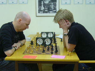 Tidig final: Anders Norgren(½)-Erik Norberg(½)