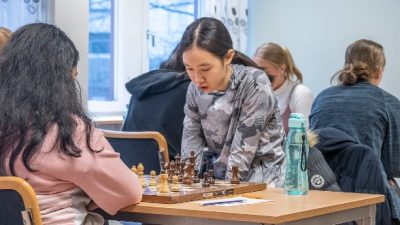 Alice Xiong, Västerås SK, svensk mästare. Foto: Lars OA Hedlund